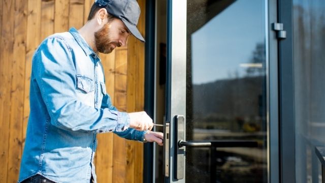 types of locks for securing sliding glass doors