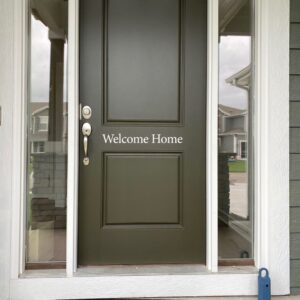 Home security front door