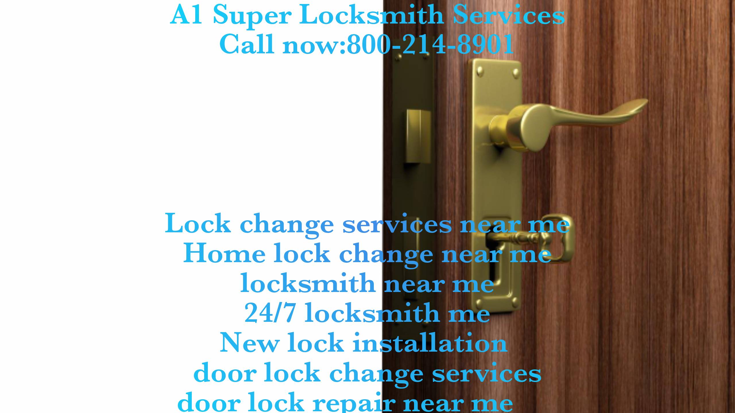 new lock installation