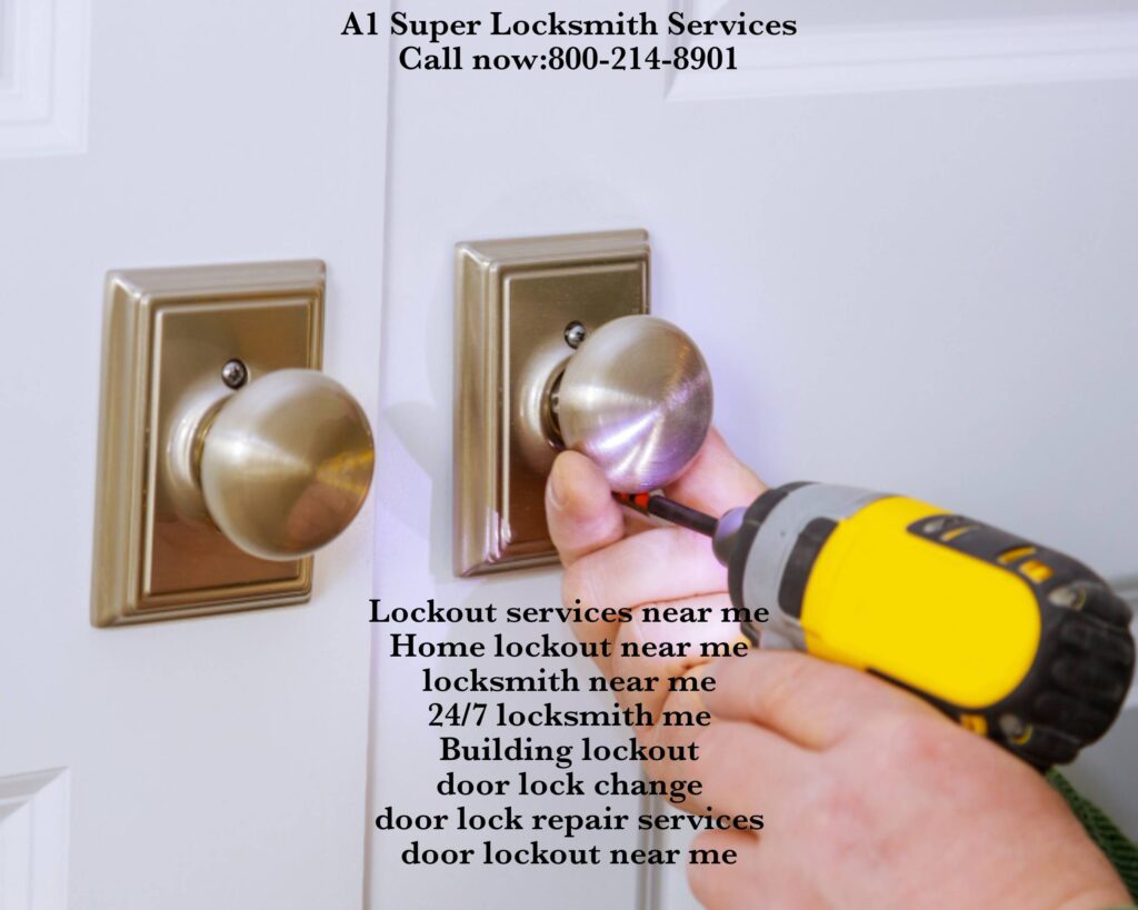Quick Home Lockout Service With Experts. A1 Super Locksmith Services